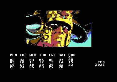 back28bit's tweet photo. February has just started, have you downloaded the Hokuto no Ken calendar for Commodore 64??

https://t.co/vHKqq6KH3i

#HokutoNoKen #commodore64 #commodore https://t.co/WhQheh6oBZ