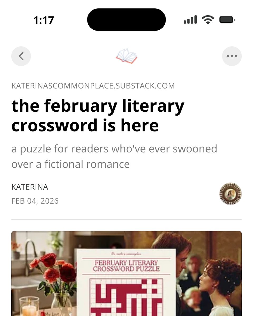 are you ready for the february edition of the literary crossword? 

🔗katerinascommonplace.substack.com/p/the-february…