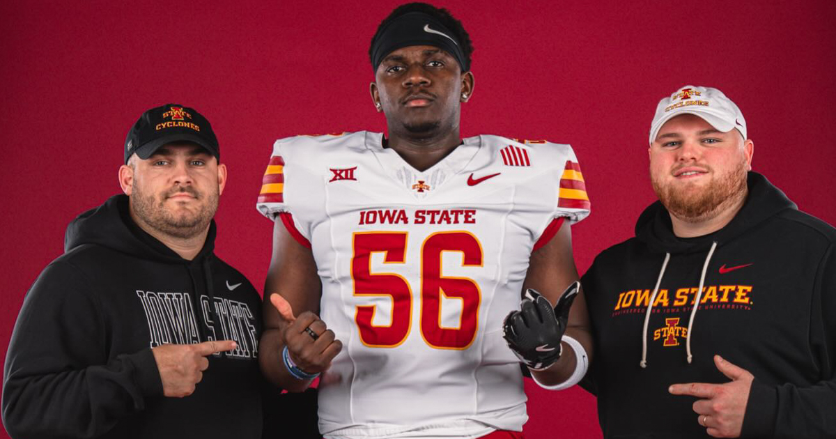 ***FOOTBALL RECRUITING*** #IowaState got a huge boost in its 2026 class overnight, as 2026 OT Benjamin Makelela announced his commitment. The four-star prospect &amp; Rivals300 member became the #Cyclones highest-ranked recruit. Here's more on Makelala.

➡️on3.com/sites/cyclone-…