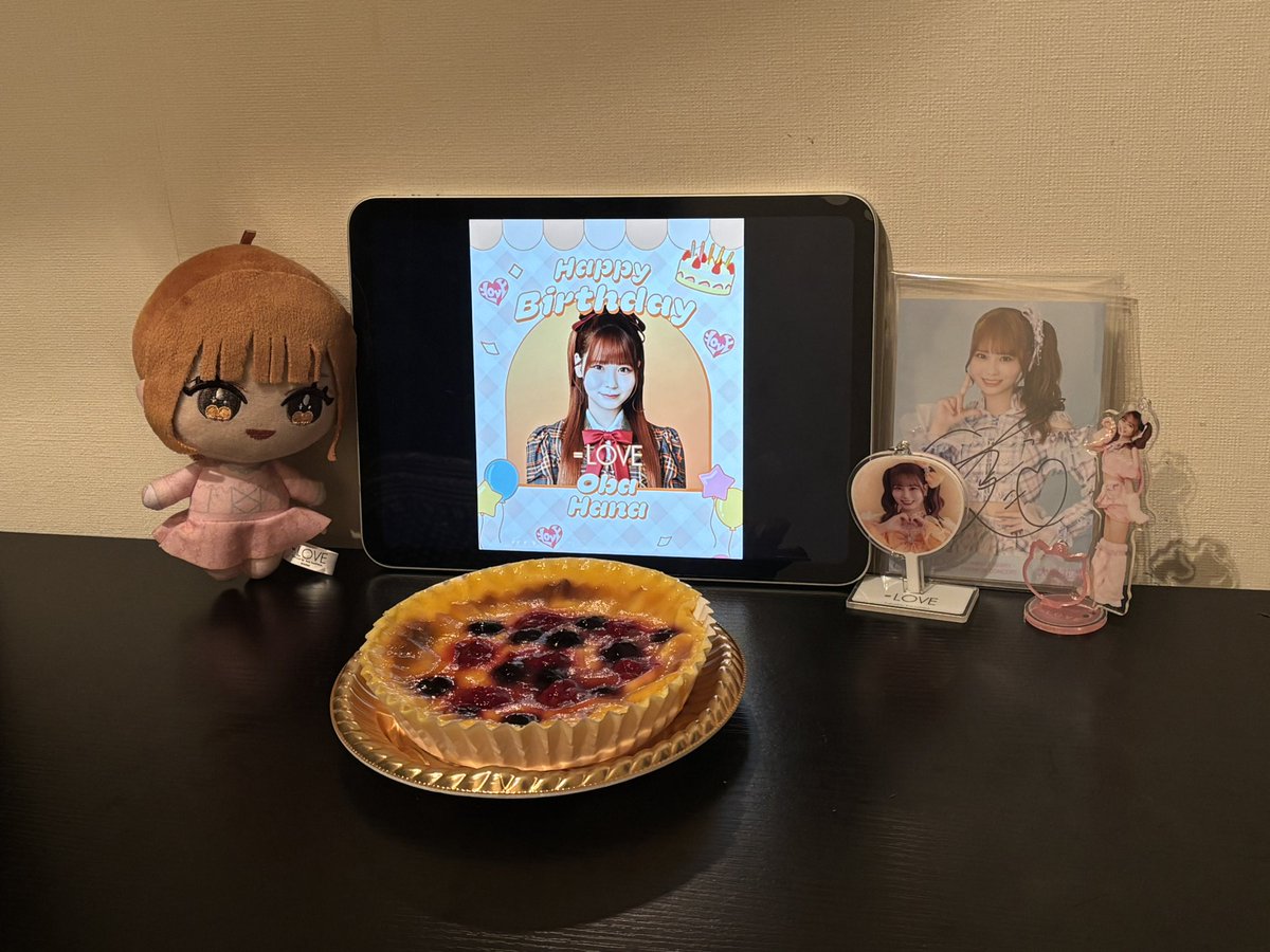 はなちゃん誕生日おめでとう🎉🎂💮 これからもずっとキラキラ笑顔の