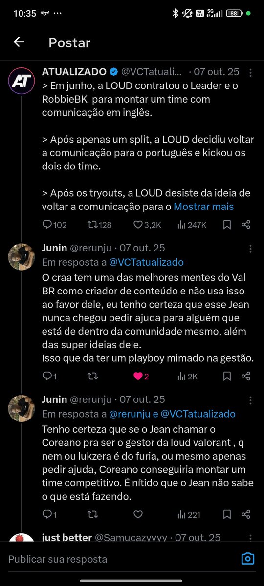 Junin tweet media