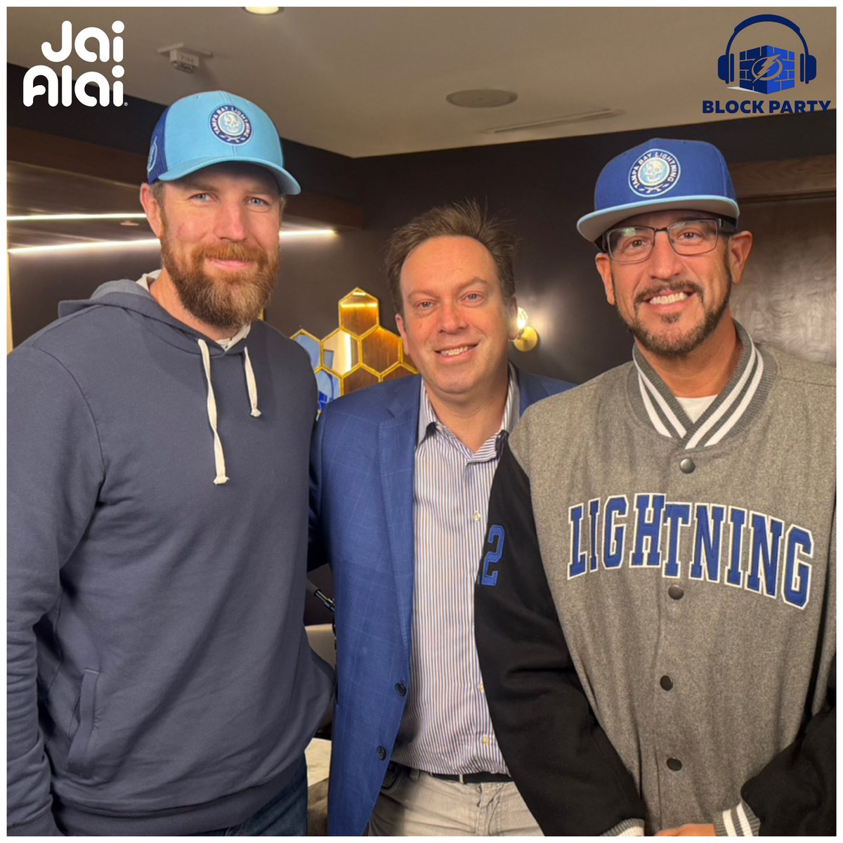 Hey Hey, #BoltsNation⚡️
It’s #BoltsBlockParty Release Day!
The 2025-2026 era continues! 
On this week’s episode of the podcast presented by <a href="/enjoyjaialai/">enjoyjaialai</a>, <a href="/BraydonCoburn55/">Braydon Coburn</a> &amp; I are joined by <a href="/Sportsnet/">Sportsnet</a>’s own <a href="/FriedgeHNIC/">Elliotte Friedman</a>, as we discuss the upcoming <a href="/NHL/">NHL</a> trade deadline, the
