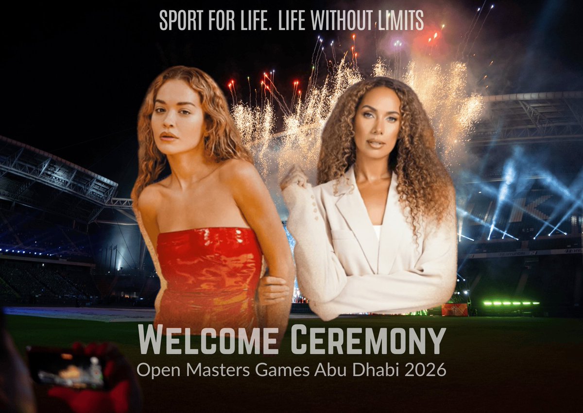 "Global superstars <a href="/RitaOra/">Rita Ora</a> and <a href="/leonalewis/">Leona Lewis</a> will headline the evening with electrifying live performances. These two international icons will bring the energy to the stage and in the stadium on this unforgettable night."

🔁 <a href="/IMGAmasters/">International Masters Games Association</a> 

Read More ⬇️
imga.ch/a-welcome-cere…