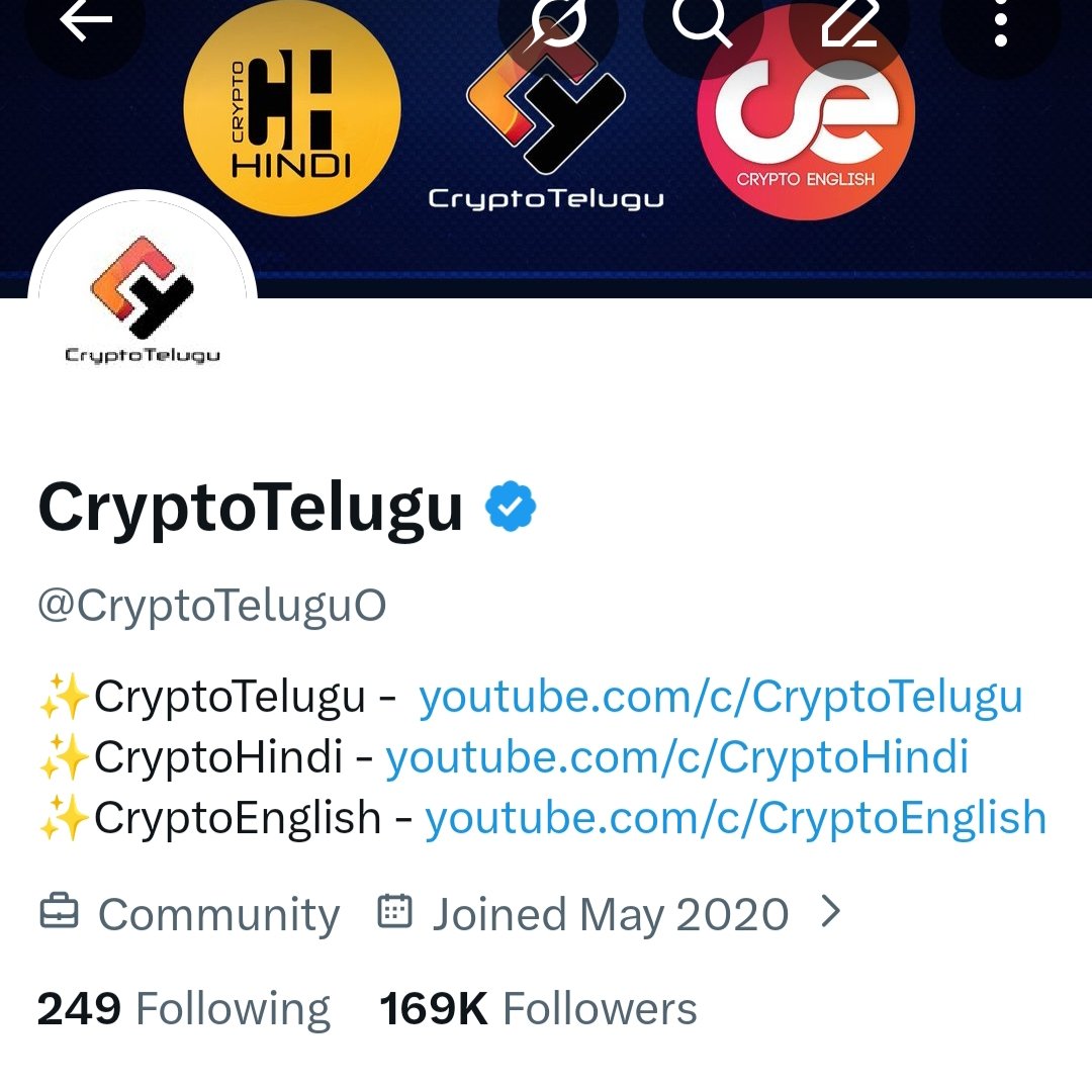 😁169K followers on this platform

🤯Never imagined I’d reach this when I started my first YouTube channel back in 2017

🙏Grateful to everyone for supporting me every single day
😇This is only possible with ur support

😀Hope my content was useful
❤️Love you all

💙Like
🔁RT
