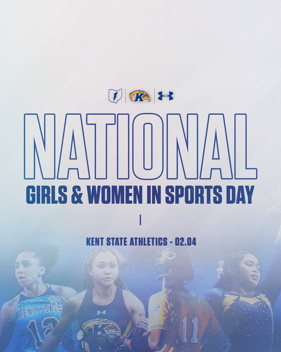 KentStAthletics's tweet photo. Celebrating National Girls and Women in Sports Day!

#NGWSD | #GoFlashes⚡️ https://t.co/GVHq12oCWT