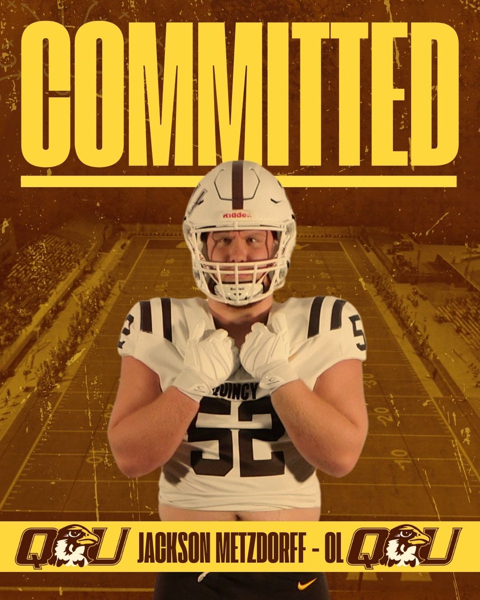 Quincy University Football tweet media