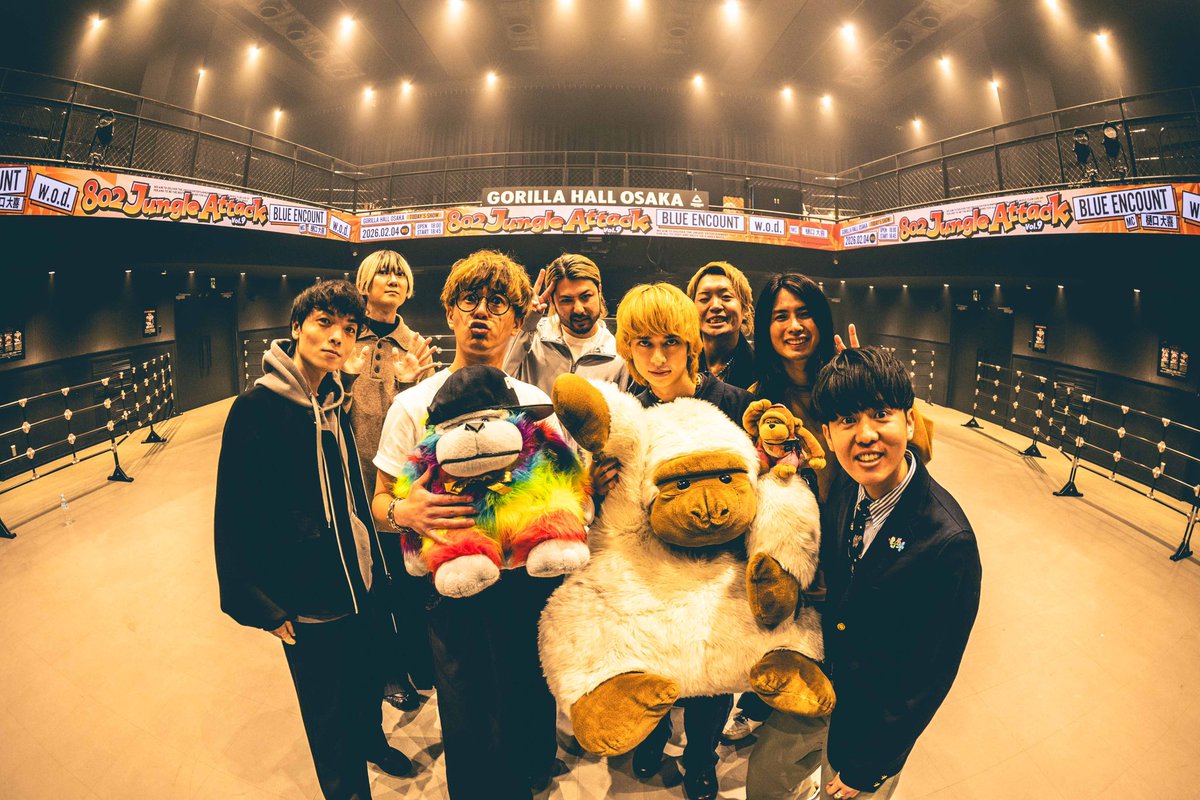 大阪終了！】 802 Jungle Attack Vol.9 ＠ GORILLA HALL OSAKA 最高の