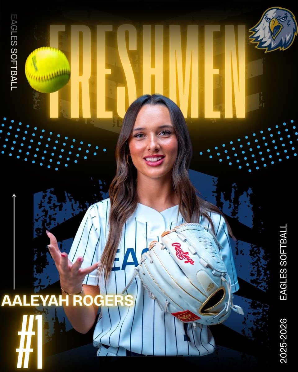 Meet the Team: 🦅

Aaleyah Rogers #1: INF

Blue Ridge, Georgia 

Go Eagles🦅🦅🦅