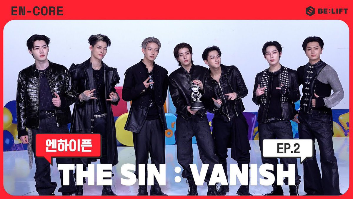 [EN-CORE] ‘THE SIN : VANISH’ Music Show Behind-the-Scenes EP.2 🎬

Backstage moments you didn’t see, practice, laughs, and a lot of heart.
Come hang with me behind the scenes 🖤

🔗 youtu.be/Uk-MKaVvLew?si…