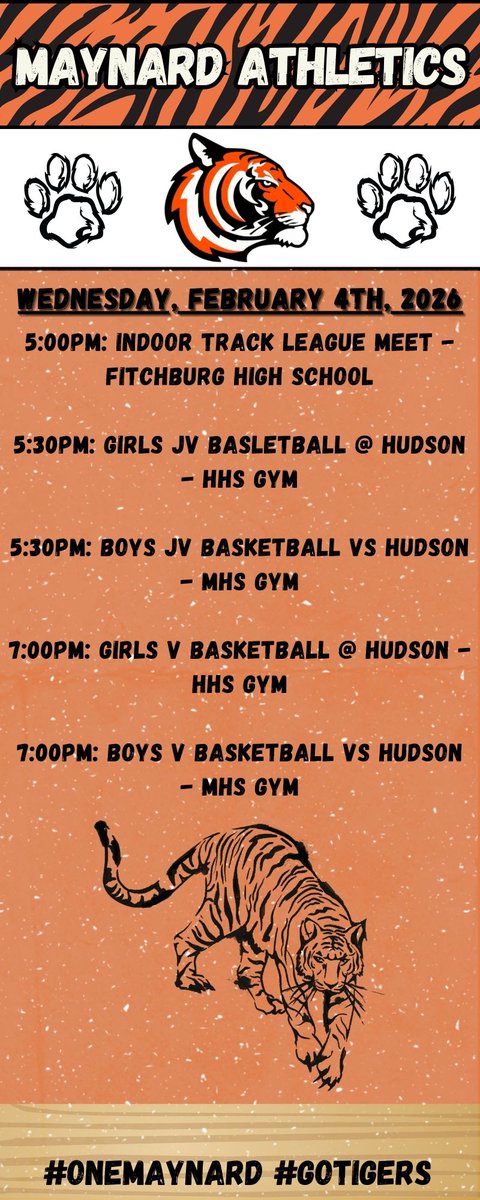 Maynard Athletic Department tweet media