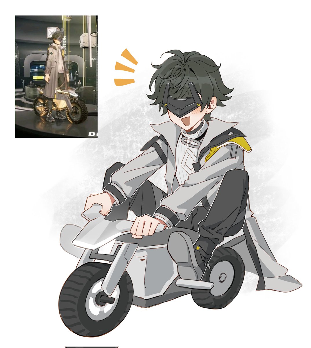 Amo20839453's tweet photo. 🏍️🐧
#ArknightsEndfield    #エンドフィールド https://t.co/zLJwUXKjeB