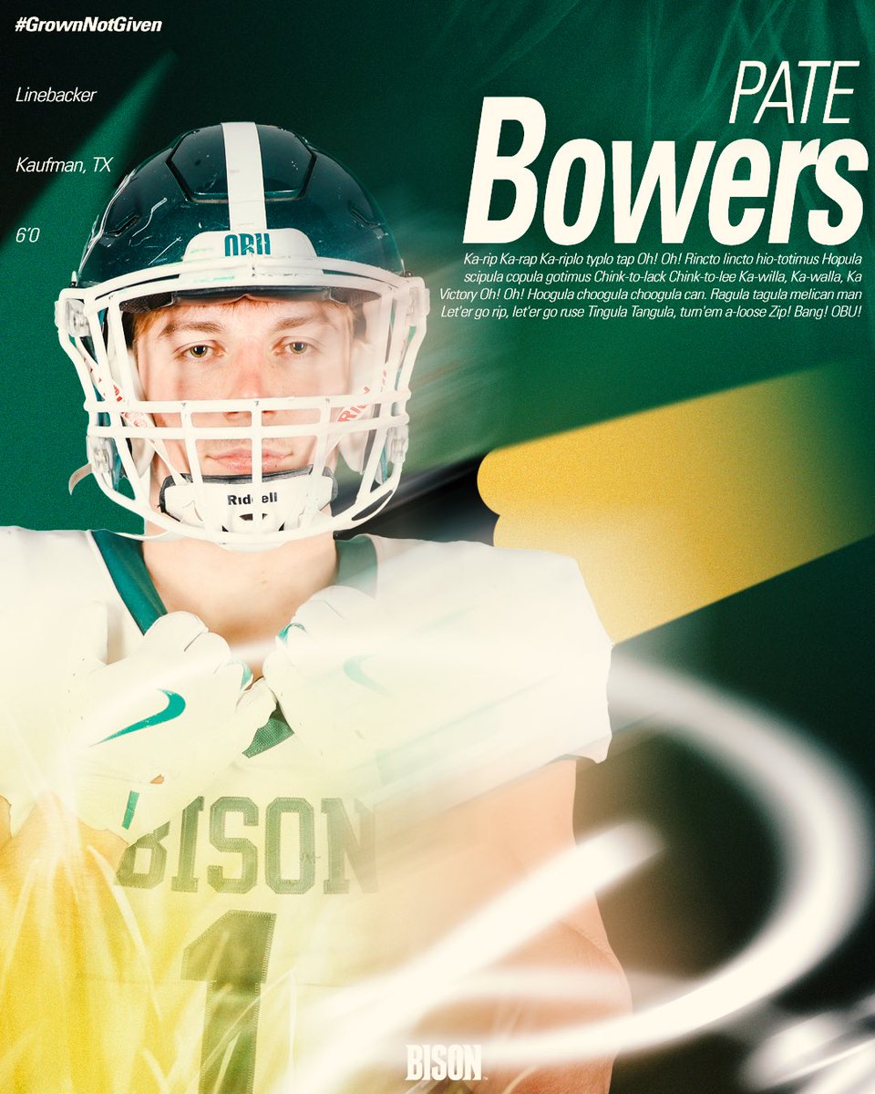 OBU Football tweet media