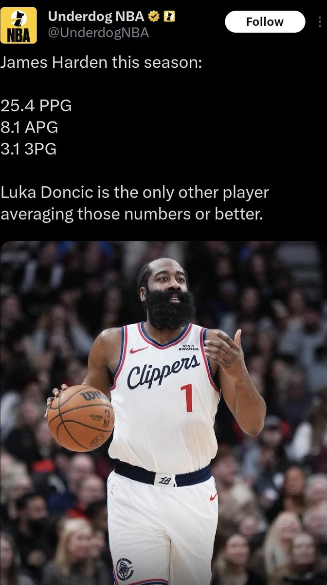 ming0m's tweet photo. @Underdog Same account dick riding Harden averaging 8 APG.. 🥱 https://t.co/hycTxExoQW