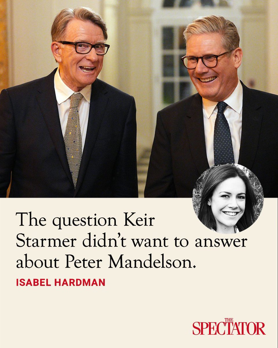 The Spectator tweet media