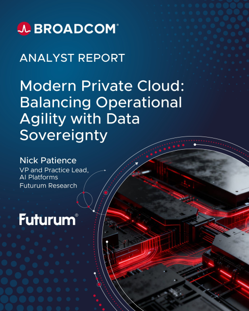 The modern private cloud is essential for organizations with strict data, operational and jurisdictional needs, and especially for sensitive AI workloads. Futurum Research explains how Broadcom’s partner-led strategy and VCF are delivering on this new... dy.si/RKxUG