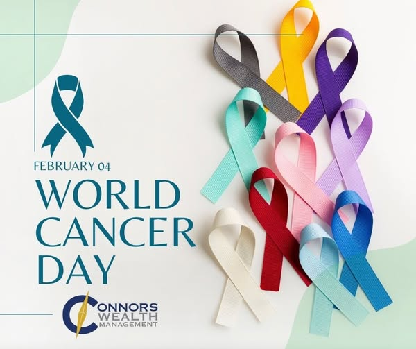 ConnorsWealth's tweet photo. World Cancer Day is observed every year on February 4th. It’s a global moment to raise awareness, support people affected by cancer, and push for prevention, early detection, and equitable care for all. https://t.co/aqAsRzuAkU