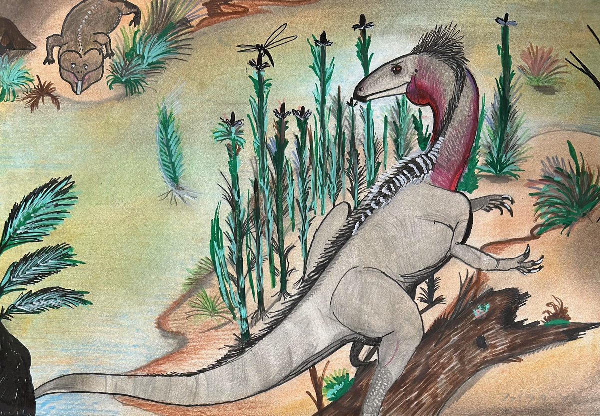 恐竜や古生物の生態や生息環境、当時の生物相が分かりやすく、迫力が