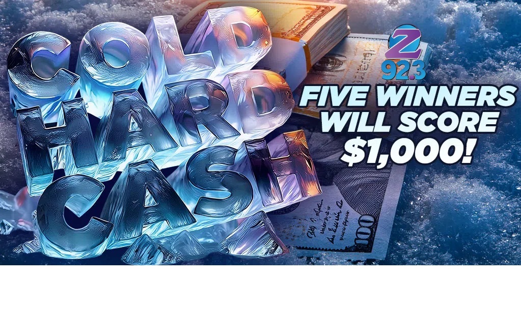What would you do with $1000?? Text us and tell us! 309-674-9292  We've  got 5 grand to unload this week! Check in everyday at Z923Peoria.com