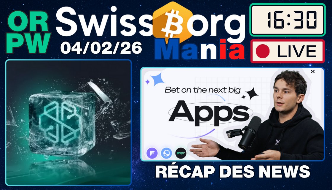 SwissBorgMania 🚀🌕 $BORG 💚 $GNET $NOMU $XBG tweet media
