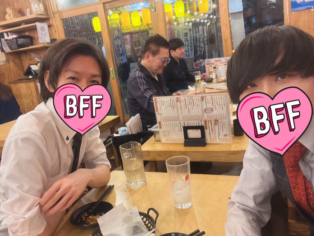 _chomosuke's tweet image. 木曜から酒池肉林パーティーだぜ！🍺🍖
#イケナイ　初めて出させてもらったの2024.3.30の回みたいです。
らべーなと二人で、秒速5センチメートルを見た後なんだね。えもいね。
イケナイのレギュラーみんなのこと好きだし楽しいので、ぜひきて！無料だよ！
楽しみだね！U・ω・U。