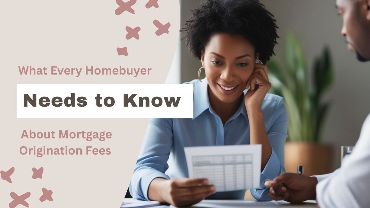 HowardFinancial's tweet image. What Every Homebuyer Needs to Know About Mortgage Origination Fees: Buying a home is an exciting milestone, but it also comes with important financial details that can feel overwhelming. Along with your down payment and monthly mortgage payment, there… dlvr.it/TQll78