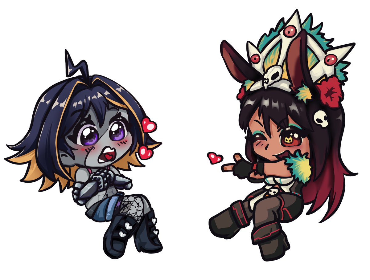 El mejor regalo para San Valentín es algo hecho con todo tu amor💘✨
Mirar que lindas Yusi y Bunny 🦑💜