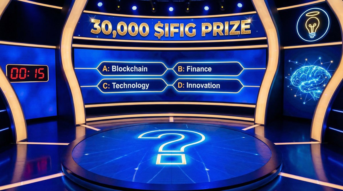 iFig_Network's tweet image. 🧠 QUIZ TIME!

Question: What is the $IFIG to points conversion ratio?

A) 1:1
B) 2:1
C) 3:1
D) 4:1

How to enter:
1️⃣ Follow @iFigNetwork
2️⃣ Like &amp;amp; RT this post
3️⃣ Reply with your answer + wallet address

30 random correct answers win 1,000 $IFIG each!
Total Prize: 30,000 $IFIG…