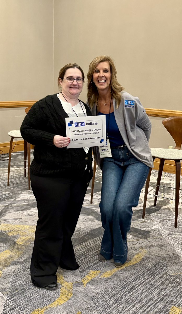 HR Indiana SHRM tweet media