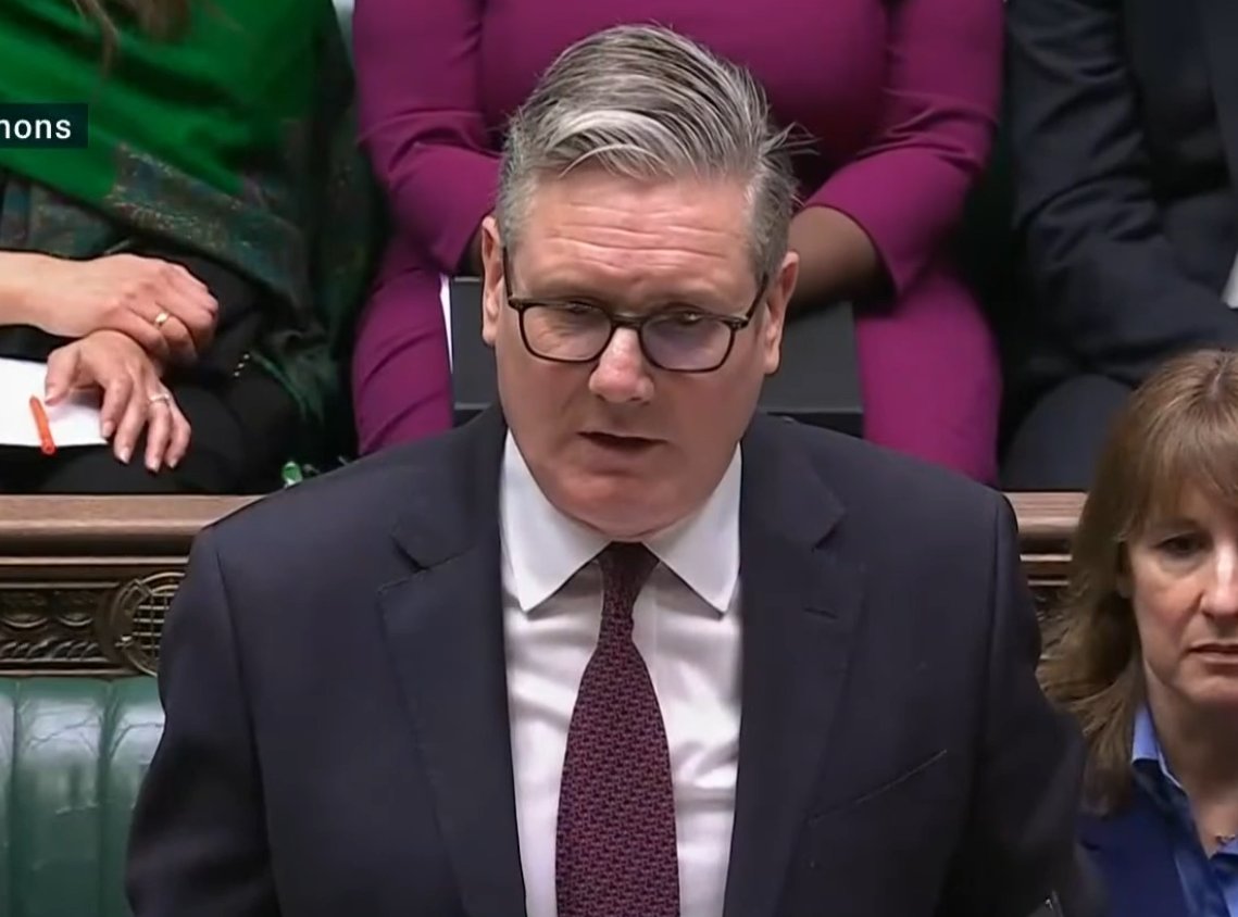 NOW is the time to act. MPs need to call a vote of no confidence in Keir Starmer.

He's a liar. He's weak. He's dangerous. His judgement is catastrophic. And he gets worse every day.

The man is a national security risk.

BOOT THE TRAITOR OUT!
And call a general election.
