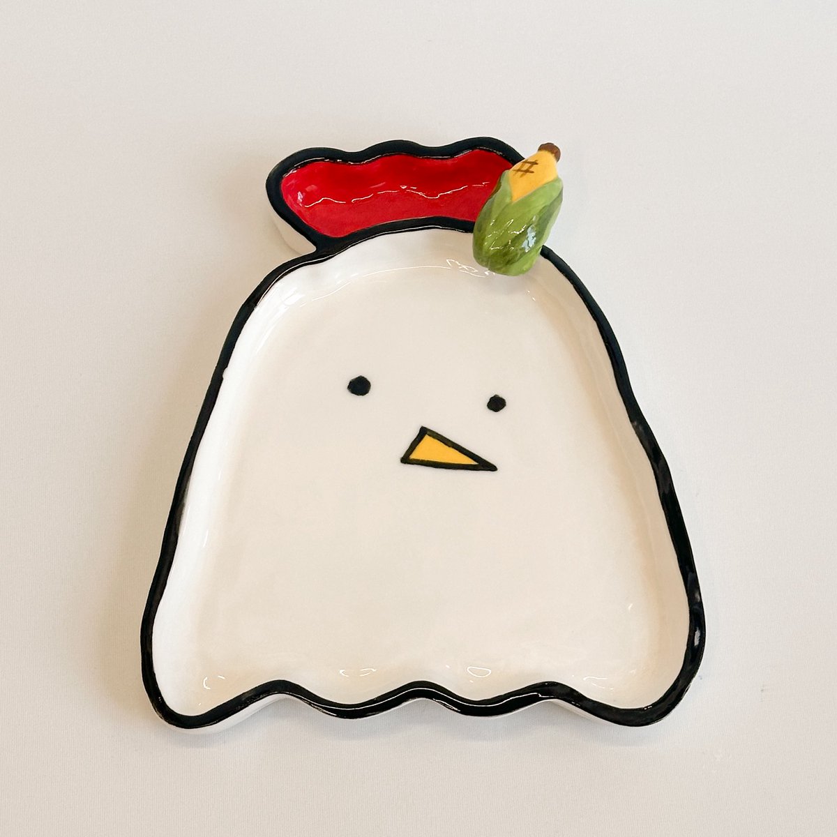 핸드빌딩 정규반 도화님의 귀여운 그릇!
포인트는 옥수수🌽