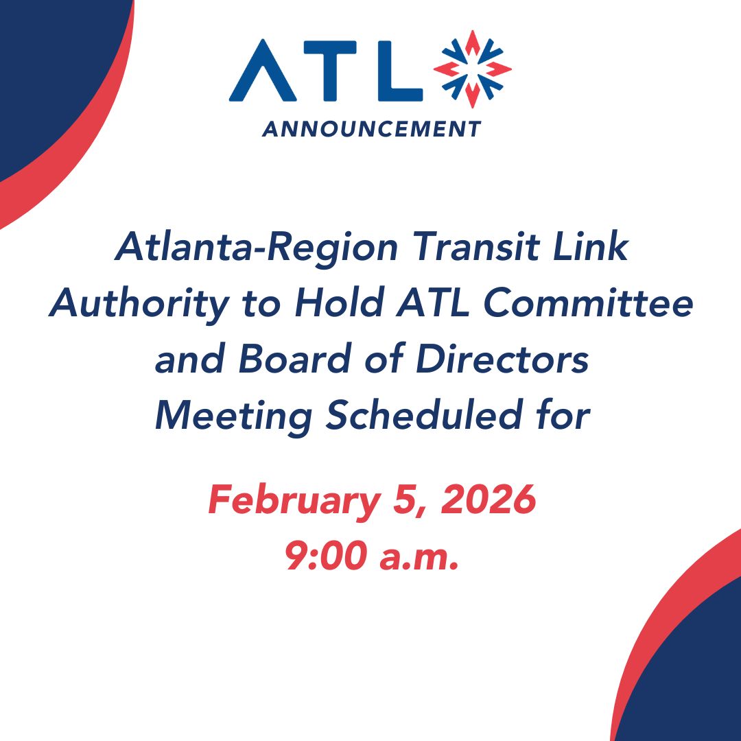 Atlanta-region Transit Link Authority tweet media