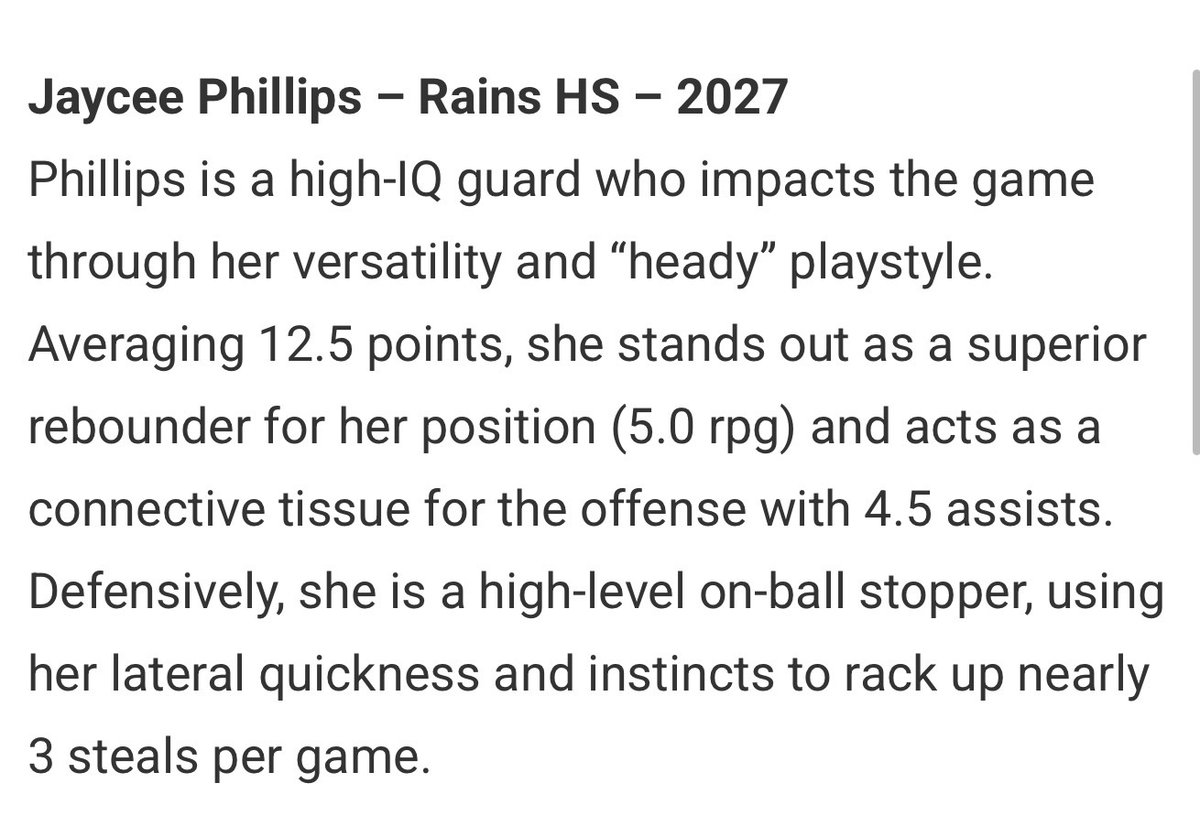 jayceep2027's tweet photo. Thank you @JrAllStarBB for the write up! @CoachSmithRISD @iconicsnow @truthgbb https://t.co/TmT3NbE6bI