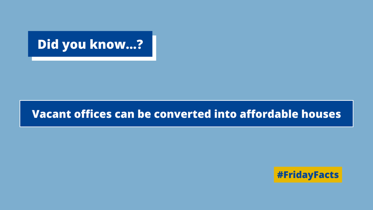EU_BUILDUP's tweet image. A report by BPIE for DG Environment shows how converting vacant offices into housing can ease Europe’s affordability crisis. 

👉build-up.ec.europa.eu/en/resources-a…

#Publication #Buildings #EnergyEfficiency #SustainableHouses