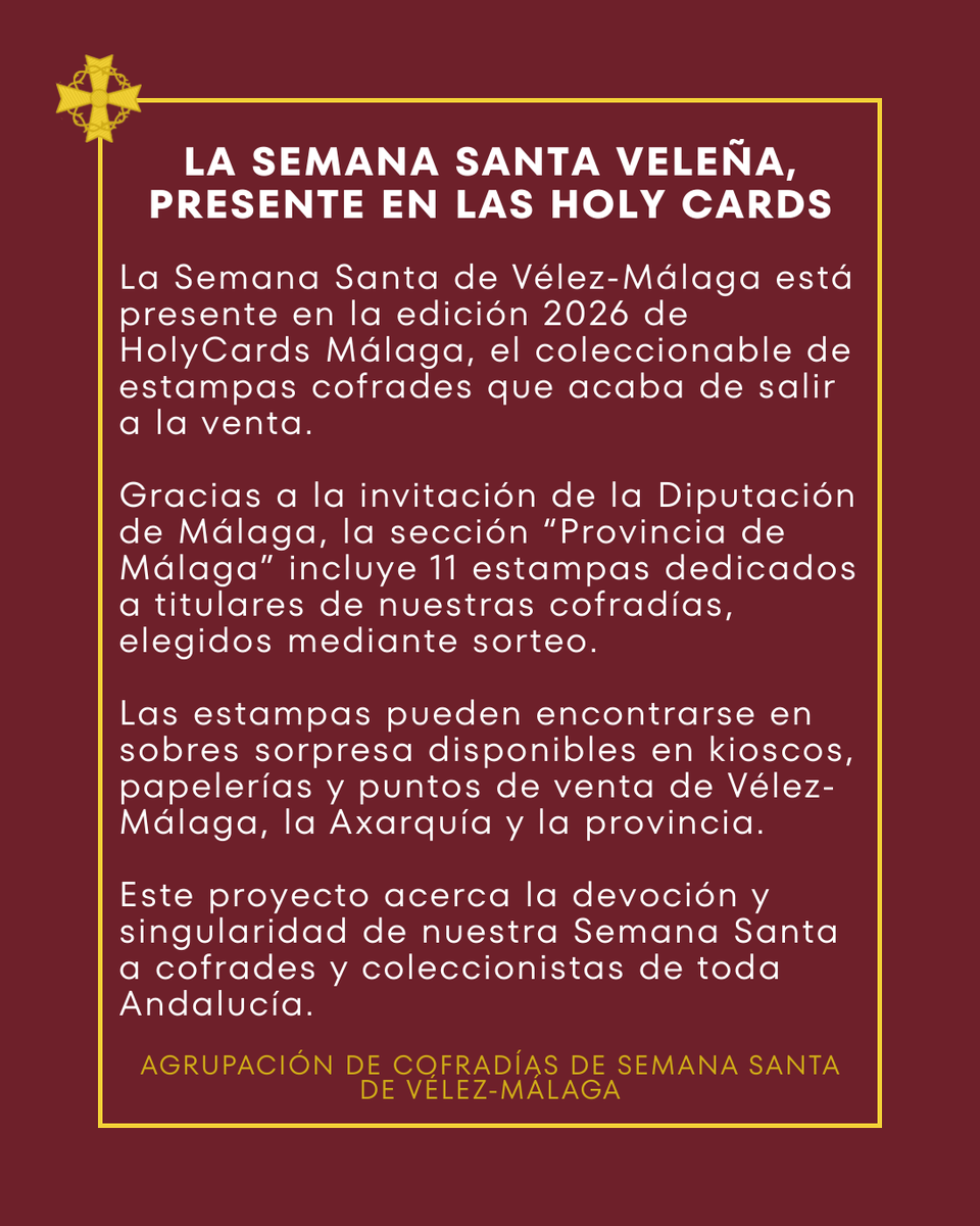 Agrupación Cofradías Vélez-Málaga tweet media