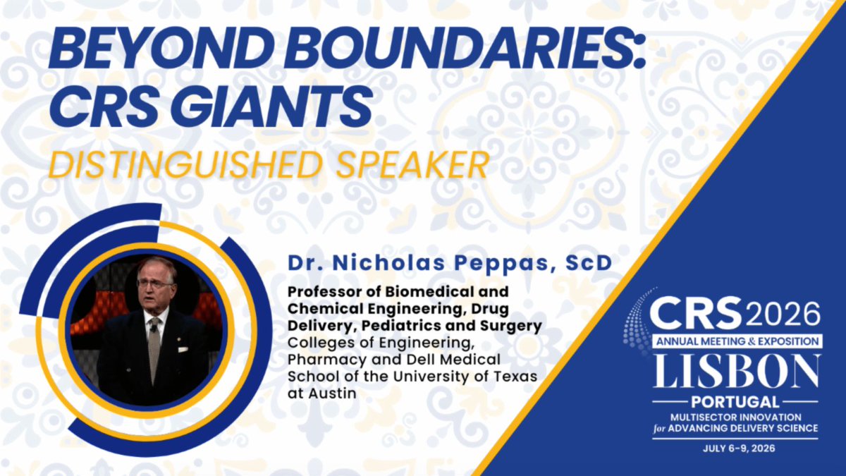 Controlled Release Society tweet media