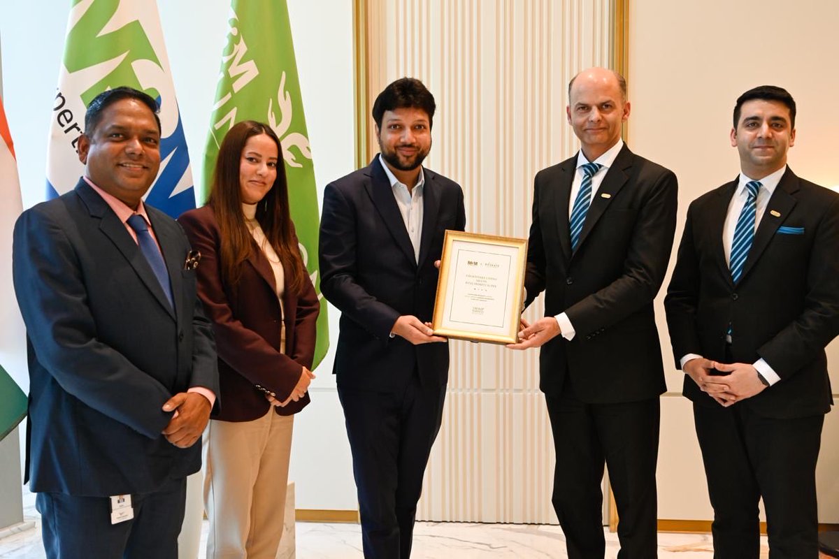 Legendary living meets fine hospitality.

M3M partners with Roseate Hotels &amp; Resorts to curate a globally benchmarked residential experience at Trump Towers Delhi NCR - where luxury is elevated through thoughtful service and timeless refinement.

#M3M #M3MIndia