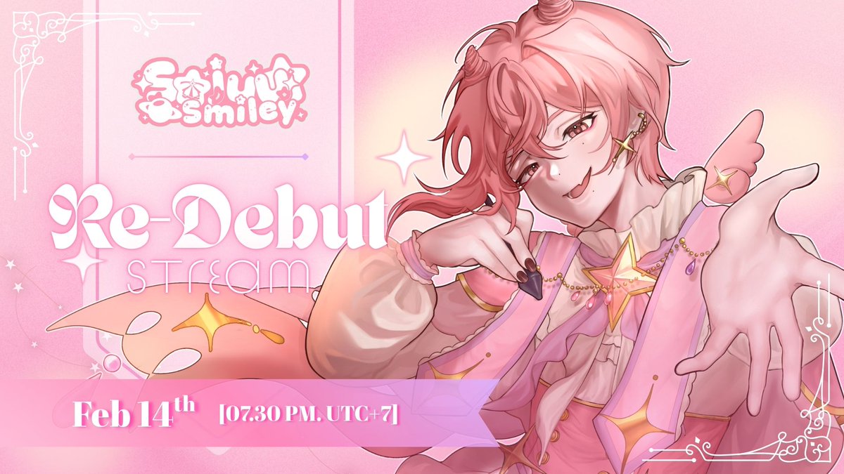 【𝐑𝐄-𝐃𝐄𝐁𝐔𝐓】
คลื่นสัญญาณใหม่จากดาวชูการ์ป๊อป🪐
มารู้จักกับโซจูในวันที่ 14/02/2026  [07.30 PM. UTC+7]
.・゜゜・
𝑳𝒊𝒗𝒆𝑺𝒊𝒈𝒏𝒂𝒍 ❥ youtube.com/live/K_fYJajR3…
.・゜゜・
#SojuuS_ReDebut #SojuuS✨