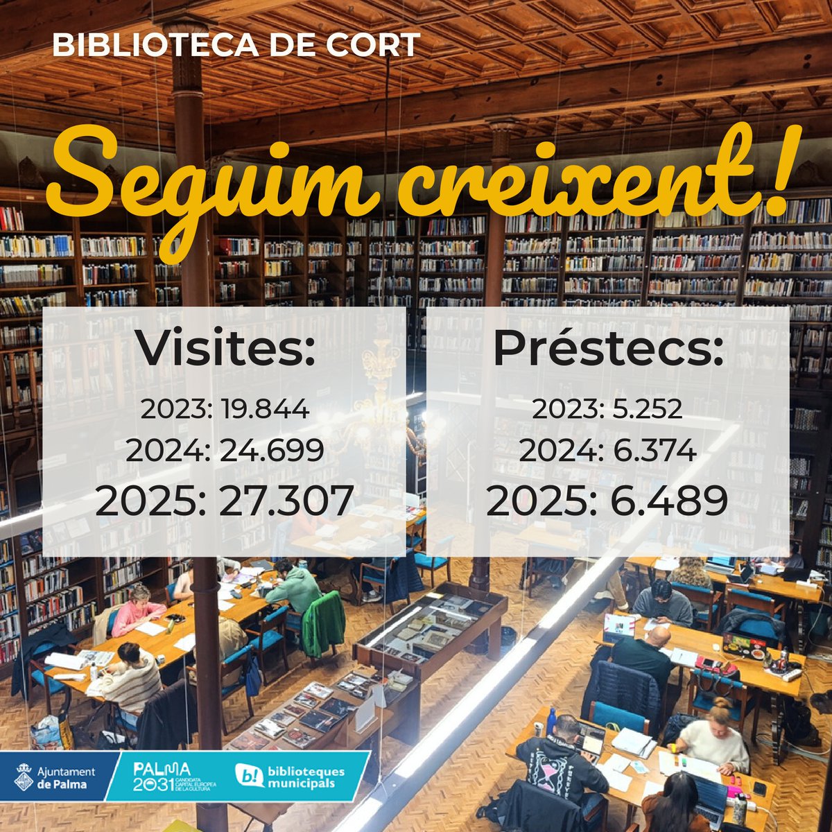Biblioteca de Cort tweet media