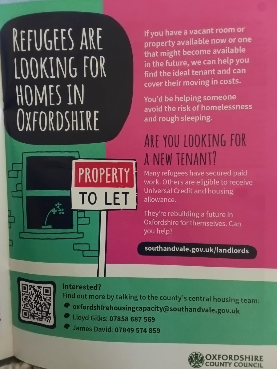 Deepeetee65's tweet photo. Advertised in my local Round &amp; About magazine. Council is now advertising for local landlords to house illegal immigrants. In place of local people. We are a rural community of small villages. Can you imagine the impact?! @reformparty_uk @ZiaYusufUK @RobertJenrick @RupertLowe10 https://t.co/uaXQwMVjFx