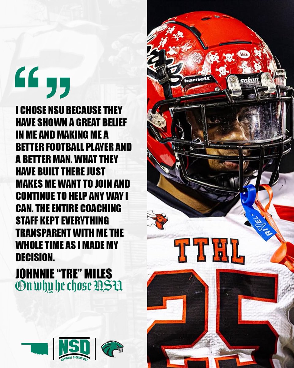 Northeastern State Football tweet media