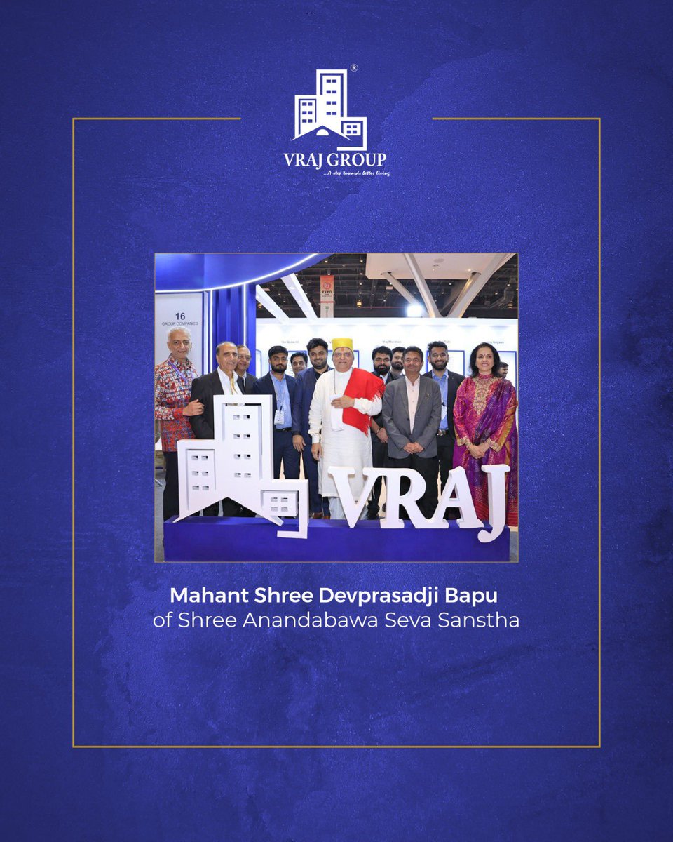 Vraj Group tweet media