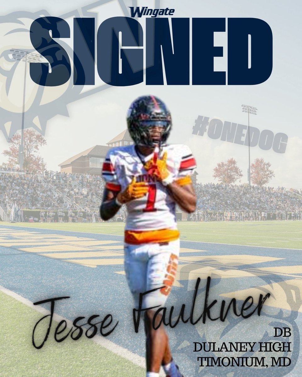 Wingate Bulldogs Football tweet media