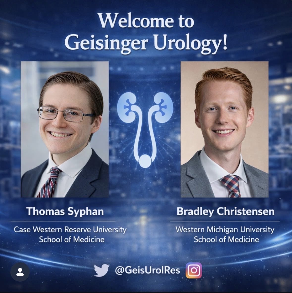 Geisinger Urology Residency tweet media