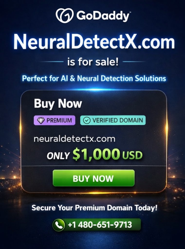 DomainHubX's tweet image. A strong neural AI brand starts with a strong domain.
NeuralDetectX.com is ideal for neural detection, ML platforms, and AI security projects.
Available now on GoDaddy.
#NeuralNetworks #MachineLearning #AI #Startup
