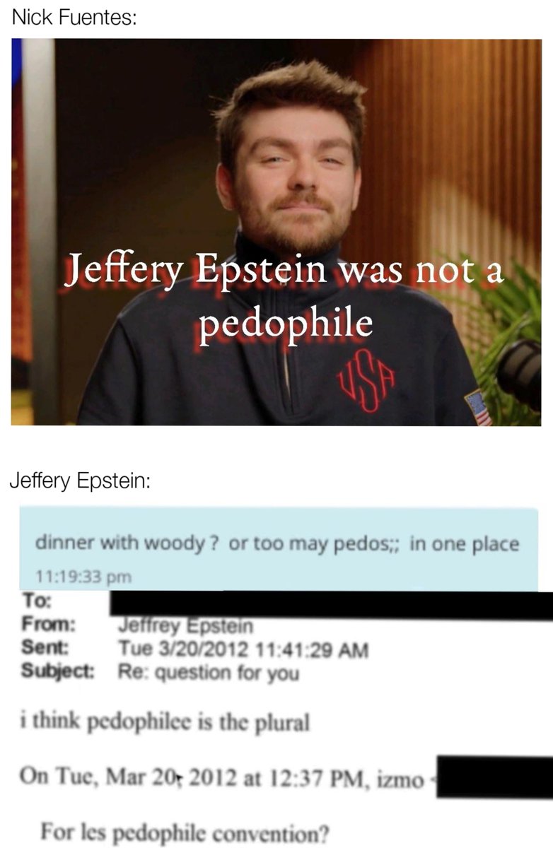 NandemoHappens's tweet image. It's cute watching @NickJFuentes cope rn