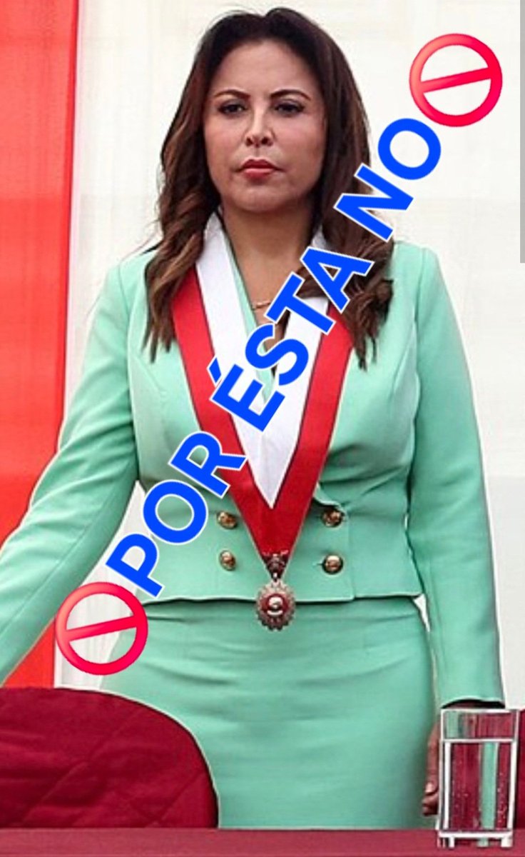 Gente, El 12 d Abril NO Se Vota Por
Esta Chimpunera corrupta. Así que 

#PorEstaNO!!