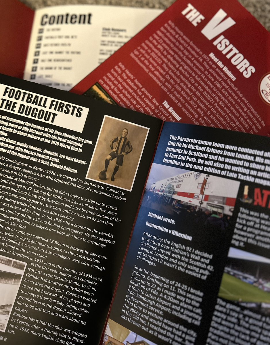 dafcscotsman's tweet photo. #DAFC in Scottish cup action against @KeltyHeartsFC on Saturday. Don’t miss issue 5 of #EASTENDER all issues sold out in double quick time so don’t miss out. Sellers will be on Halbeath road from 1:15/1:20 https://t.co/7rAYLD6XR9