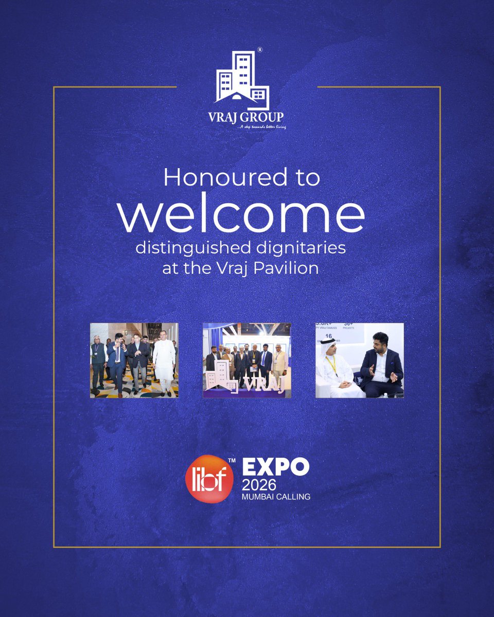 Vraj Group tweet media