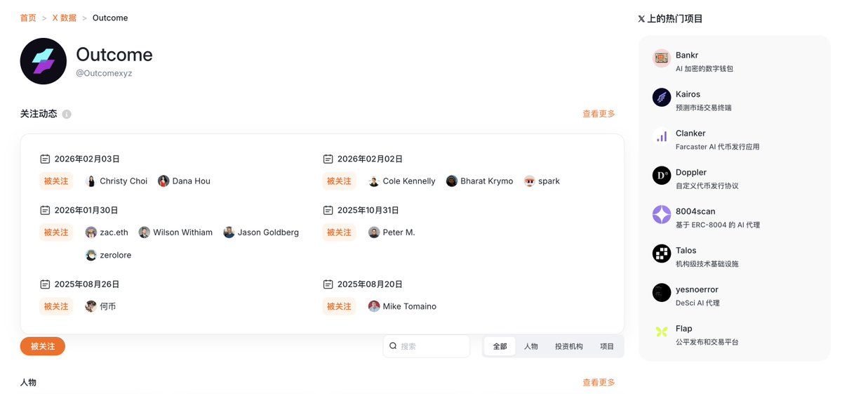 ⚡️ 新测试网 Alpha｜Outcomes！！！

🧪 早期项目
🪂 潜在空投
💸 0 成本可交互

❓ <a href="/Outcomexyz/">Outcome</a>是基于 Hyperliquid 的 杠杆预测市场
覆盖现实事件 &amp; 数字事件

✅ 参与步骤（很简单）
1️⃣ 打开测试网并连接钱包 testnet.outcome.market/events
2️⃣ 进入 Faucet
• 领取测试代币
• 每 24 小时最多 10,000
