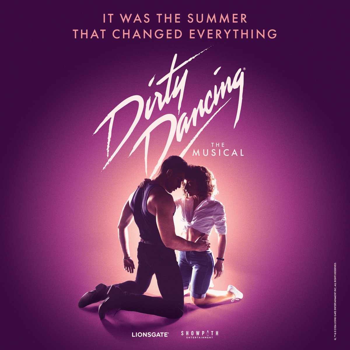 Lionsgate, in conjunction with Showpath Entertainment Limited and Magic Hour Productions, announced today that Dirty Dancing: The Musical—a new stage production of the beloved film Dirty Dancing—will launch a North American Tour this August.